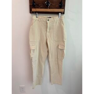 The North Face Womens Cream Beige High Rise Cargo Utility Pants Size 10 Regular